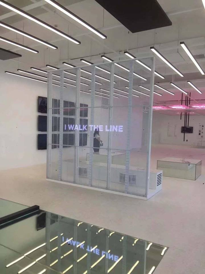 led wall trasparente