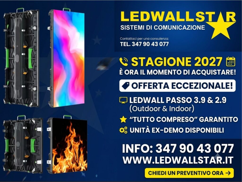 ledwall stagione 2027